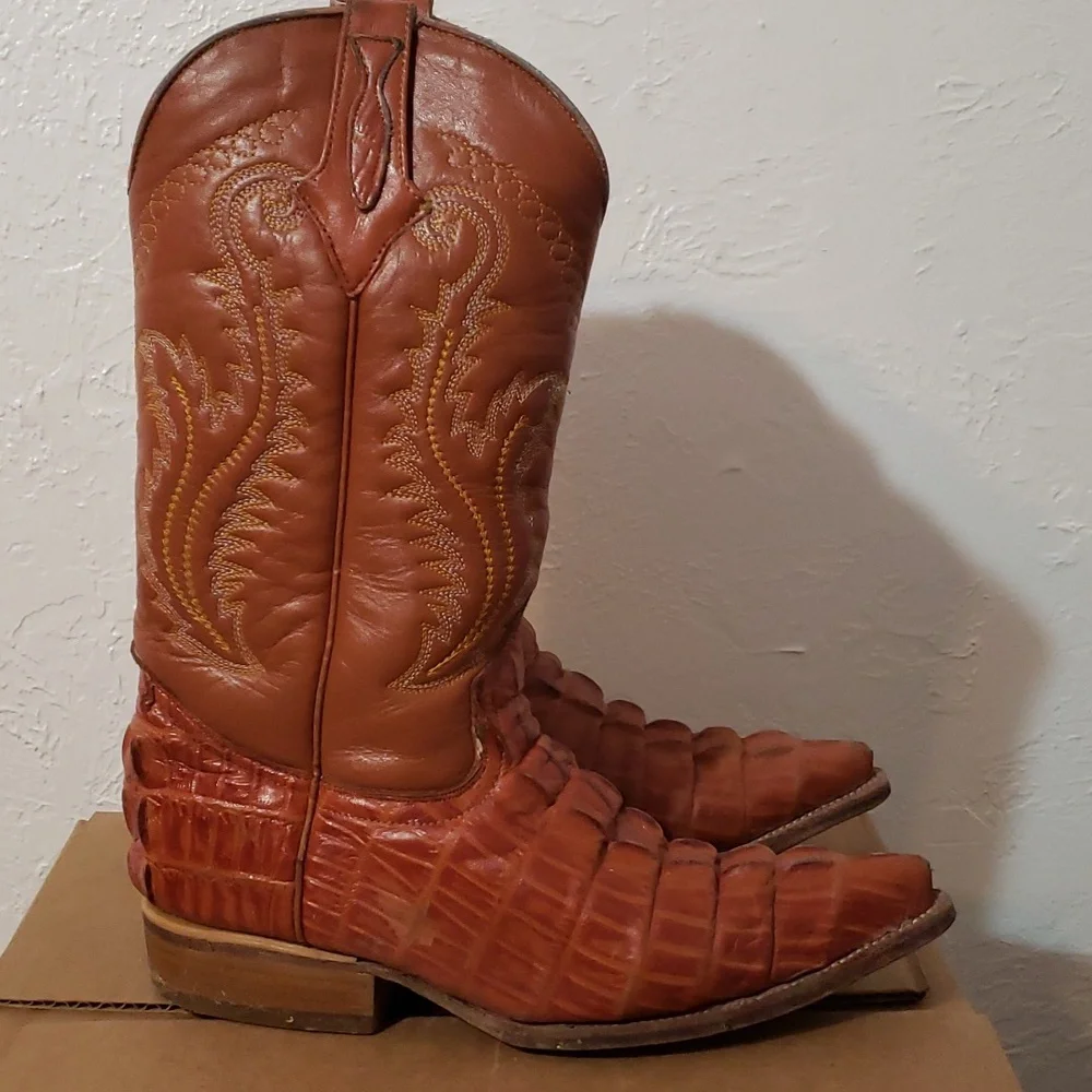 Alegator skin Mans boots - Picture 9 of 11